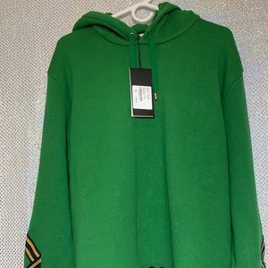 New men’s Gucci embroidery blind for love hoodie sweatshirt size XXL